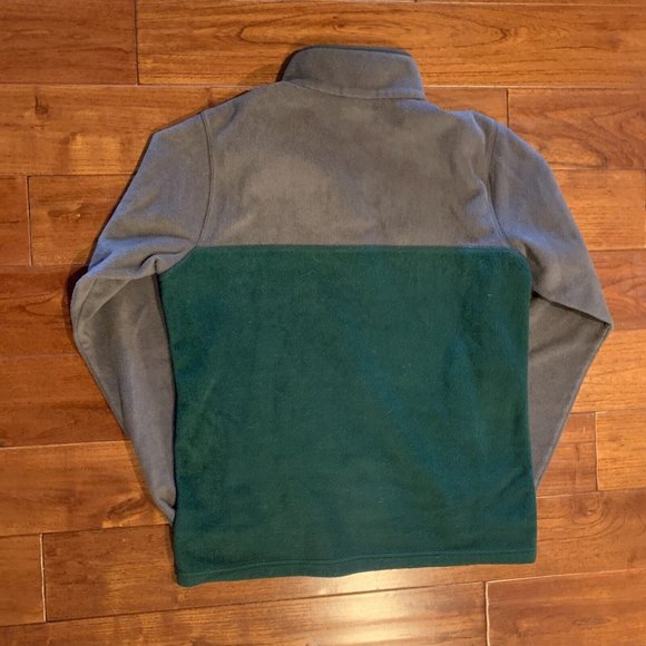 Columbia Cottonwood Par Half Snap Fleece Pullover Two Tone Jacket men's size M - Picture 4 of 7
